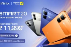 120Hz डिस्प्ले, 7.7mm डिज़ाइन और IP64 के साथ Infinix Smart 20, ₹11,999 से बिक्री शुरू