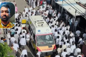 सूरत : कतर गैस प्लांट विस्फोट में जान गंवाने वाले डुमस के सनी पटेल को नम आंखों से अंतिम विदाई