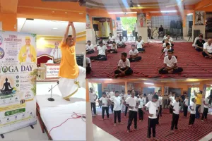 सूरत : विश्व जागृति मिशन बालाश्रम में मनाया गया अंतरराष्ट्रीय योग दिवस