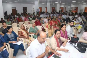 राजकोट : राजकोट के त्रिमंदिर में मनाया गया ‘पीएम किसान उत्सव दिवस’