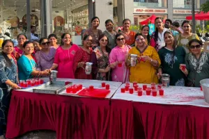 सूरत : निर्जला एकादशी पर श्री श्याम प्रचार मंडल महिला इकाई ने बांटा शीतल शरबत