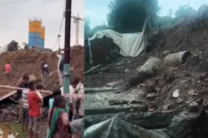 गुजरात: भरूच में वर्ल्ड ट्रेड सेंटर की दीवार मकान पर गिरी, मलबे में दबने से दो लोगों की मौत