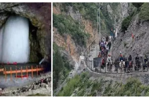 अमरनाथ गुफा में शिवलिंग का आकार घटा, श्रद्धालुओं की संख्या में बढ़ोतरी