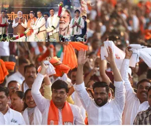 सूरत : एयरपोर्ट पर बिहारवासियों का गमछा लहराकर गर्मजोशी से स्वागत 