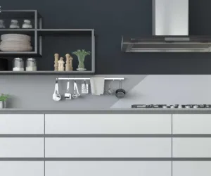 हाफले ने शानदार, हैंडल-लेस किचन डिज़ाइन के लिए प्रोफिन गोला प्रोफाइल पेश किया 