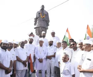 राजकोट जिले में सरदार पटेल की 150वीं जयंती पर 9.8 किमी का एकता मार्च सम्पन्न