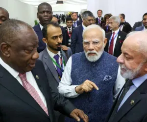 रामफोसा ने जी20 की मेजबानी पर मोदी से कहा, आपको बताना चाहिए था कि यह मुश्किल काम है!