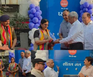 सूरत : सूरत टेक्सटाइल मार्केट में अनोखे ‘प्याऊ’ का उद्घाटन, विधायक संगीता पाटिल ने किया शुभारंभ