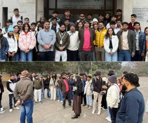 सूरत : भगवान महावीर यूनिवर्सिटी के आर्किटेक्चर छात्रों का चंडीगढ़ स्टडी टूर संपन्न