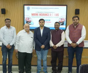 सूरत : इंटरनेशनल ट्रेड में कार्गो सेफ्टी के लिए मरीन इंश्योरेंस अनिवार्य: चैंबर का जागरूकता सेमिनार