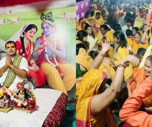 सूरत : भगवान श्रीकृष्ण ने गोकुलवासियों को कालिया नाग के भय से मुक्ति दिलाई : संदीप महाराज