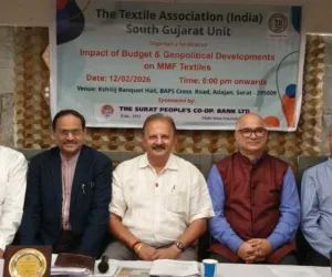 सूरत : बजट और जियोपॉलिटिकल हालातों का MMF टेक्सटाइल पर असर; विशेषज्ञों ने बताया 'नेशनल फाइबर स्कीम' को गेम-चेंजर