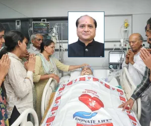 सूरत :  ब्रेन डेड रमेशभाई नरोला ने चार लोगों को दी नई जिंदगी