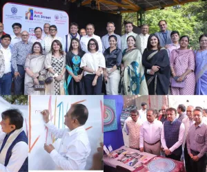 सूरत : कला के रंगों से सराबोर हुई अठवा लाइंस, 'सूरत आर्ट स्ट्रीट 2026' का मेयर ने किया उद्घाटन