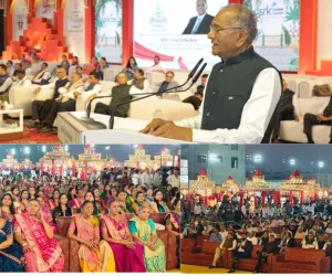 सूरत : प्योर विवाह–2026’ सफलतापूर्वक संपन्न, श्री रामकृष्ण एक्सपोर्ट्स (SRK) ग्रुप द्वारा आयोजित 12वां सामूहिक विवाह समारोह