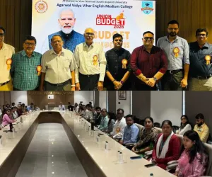 सूरत : अग्रवाल विद्या विहार महाविद्यालय में “बजट टॉक ऐट कैंपस” का आयोजन