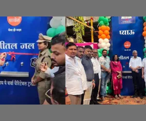 सूरत : सलाबतपुरा पुलिस स्टेशन परिसर में “प्याऊ” का लोकार्पण, आमजन को मिलेगा शीतल जल