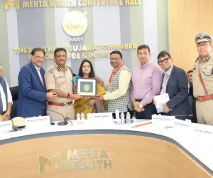 सूरत : चैंबर में पुलिस-इंडस्ट्री संवाद,  “नागरिक भी हमारी टीम का हिस्सा” – डीजीपी डॉ. के.एल.एन. राव