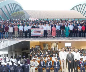 सूरत : नक्सल प्रभावित क्षेत्रों के 250 से अधिक युवाओं ने चैंबर ऑफ़ कॉमर्स का किया दौरा