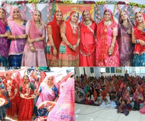 सूरत में राजस्थानी संस्कृति की छटा: सुथार समाज की महिलाओं ने धूमधाम से मनाया गणगौर उत्सव