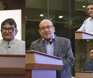 सूरत : ग्लोबल मार्केट्स पर मंथन, एंटरप्रेन्योर्स और इन्वेस्टर्स को दी गई रणनीतिक गाइडेंस