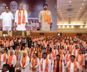 सूरत में भाजपा का दक्षिण ज़ोन चुनाव मंथन, संगठन को जीत के लिए किया सक्रिय