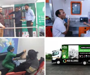 सिद्ध अस्पताल के चेयरमैन डॉ अनुराग मेहरोत्रा की पहल:हॉस्पिटल ऑन व्हील्स से NCDs के खिलाफ अभियान