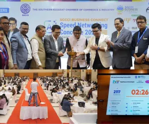 सूरत : एआई-संचालित ‘स्पीड बिजनेस नेटवर्किंग कॉन्क्लेव’, 10 करोड़ से अधिक व्यापार की संभावनाएं