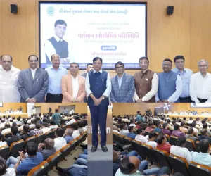 सूरत : भारत का बढ़ता बाजार वैश्विक ताकत, इंडस्ट्री देश की तरक्की की रीढ़ - मनसुख मांडविया