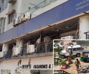 सूरत : वराछा के SBI में  दिनदहाड़े सनसनीखेज लूट, बंदूक की नोक पर 50 लाख ले उड़े 5 लुटेरे