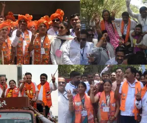 सूरत : नगर निगम चुनाव में भाजपा की120 में से 115 सीटों पर ऐतिहासिक जीत, आप  4 और कांग्रेस 1 सीट पर सिमटी