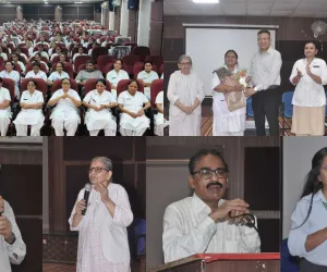 सूरत : नई सिविल हॉस्पिटल में इंटरनेशनल नर्सेस डे मनाया गया