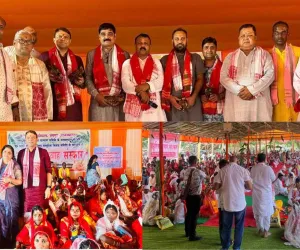 सूरत की संस्था ने असम में कराया 1100 जनजातीय बेटियों का सामूहिक विवाह