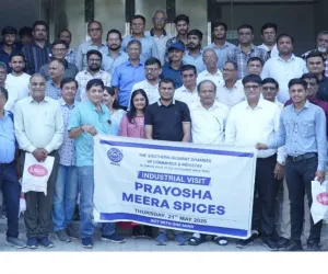 सूरत : SGCCI ने ‘प्रयोषा मीरा स्पाइसेस’ का औद्योगिक भ्रमण आयोजित किया