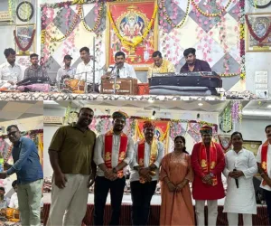 सूरत : श्री विश्वकर्मा भगवान के नाम भजन संध्या का आयोजन, नव निर्वाचित पार्षदों का हुआ सम्मान