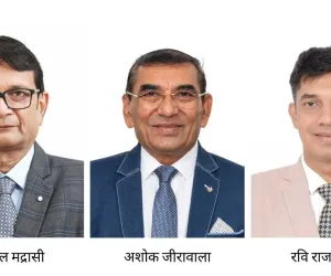 सूरत : SGCCI में नेतृत्व परिवर्तन,निखिल मद्रासी के रिकॉर्ड तोड़ कार्यकाल के बाद अशोक जीरावाला संभालेंगे चैंबर की कमान