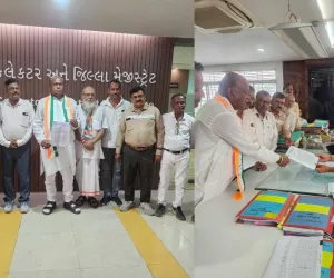 सूरत :  नसीरनगर डिमोलिशन मामला-पत्रकारों से कथित बदसलूकी पर कांग्रेस का विरोध