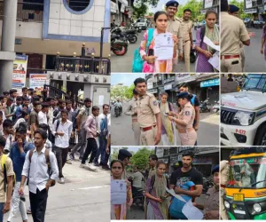 सूरत : शहर पुलिस बनी परीक्षार्थियों की ‘रक्षक’: एलआरडी परीक्षा में समय पर पहुंचाकर बचाया युवाओं का भविष्य