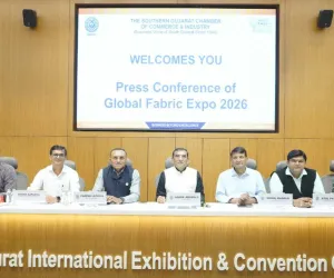सूरत : एसजीसीसीआई द्वारा 26 से 28 जून तक होगा ‘ग्लोबल फैब्रिक एक्सपो-2026’