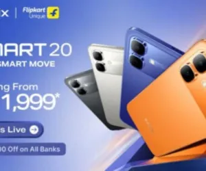 120Hz डिस्प्ले, 7.7mm डिज़ाइन और IP64 के साथ Infinix Smart 20, ₹11,999 से बिक्री शुरू