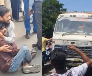 सूरत : भेस्तान में दर्दनाक सड़क हादसा: डंपर की टक्कर से मां-बेटी की मौत