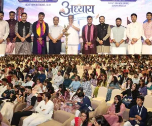 सूरत : सीए स्टूडेंट्स नेशनल कॉन्फ्रेंस ‘चेप्टर 2026’ का आयोजन, केंद्रीय मंत्री सी.आर. पाटिल ने किया छात्रों का मार्गदर्शन