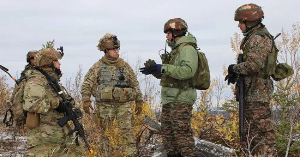 Indian and American armies entered the battlefield together in Alaska.  Loktej World News