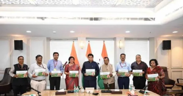 Piyush Goyal released ‘Compendium of PM Gati Shakti’ on completion of two years.  Loktej Business News