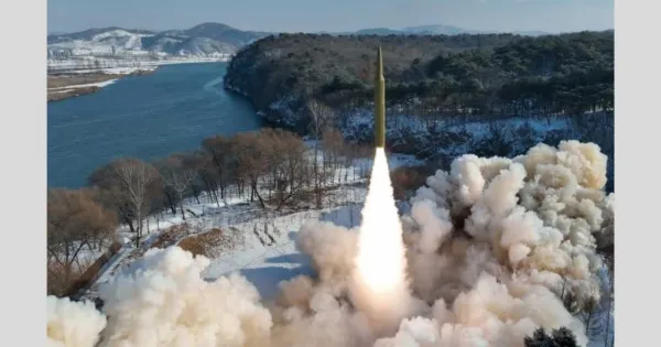 North Korea’s ballistic missile test gave sleepless nights to many countries.  Loktej World News
