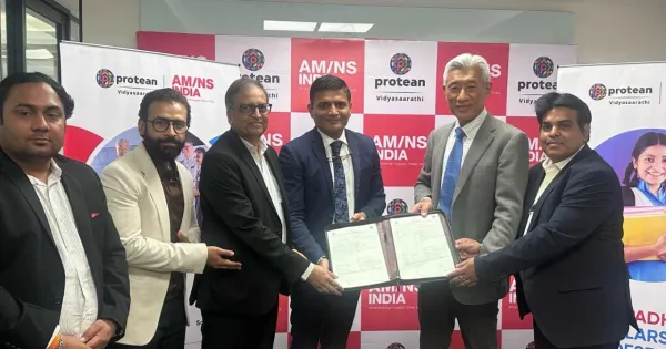 ArcelorMittal Nippon Steel India renews partnership with Protean to take forward ‘Beti Padhao’ scholarship initiative.  Loktej Business, Regional News