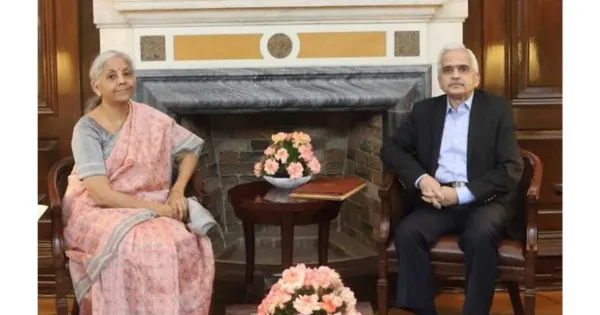 RBI Governor met Finance Minister Nirmala Sitharaman.  Loktej Business News