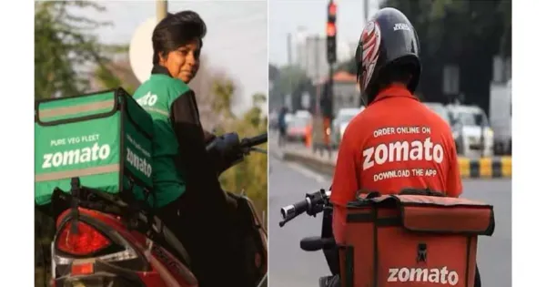 Zomato withdraws decision to wear green costumes for vegetarian service.  Loktej Business News