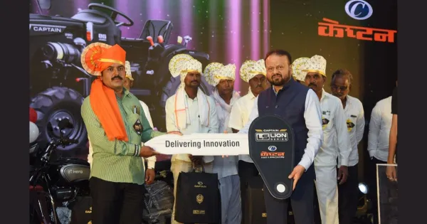 Innovative 280 4WD Lion Series launched by Kapton Tractors with 100+ deliveries.  Loktej Business, Regional News